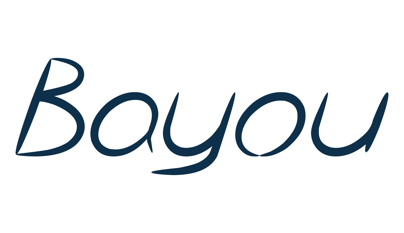 Bayou, various font preview