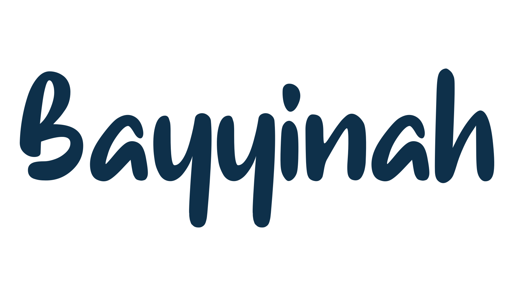 Bayyinah, fancy decorative font preview