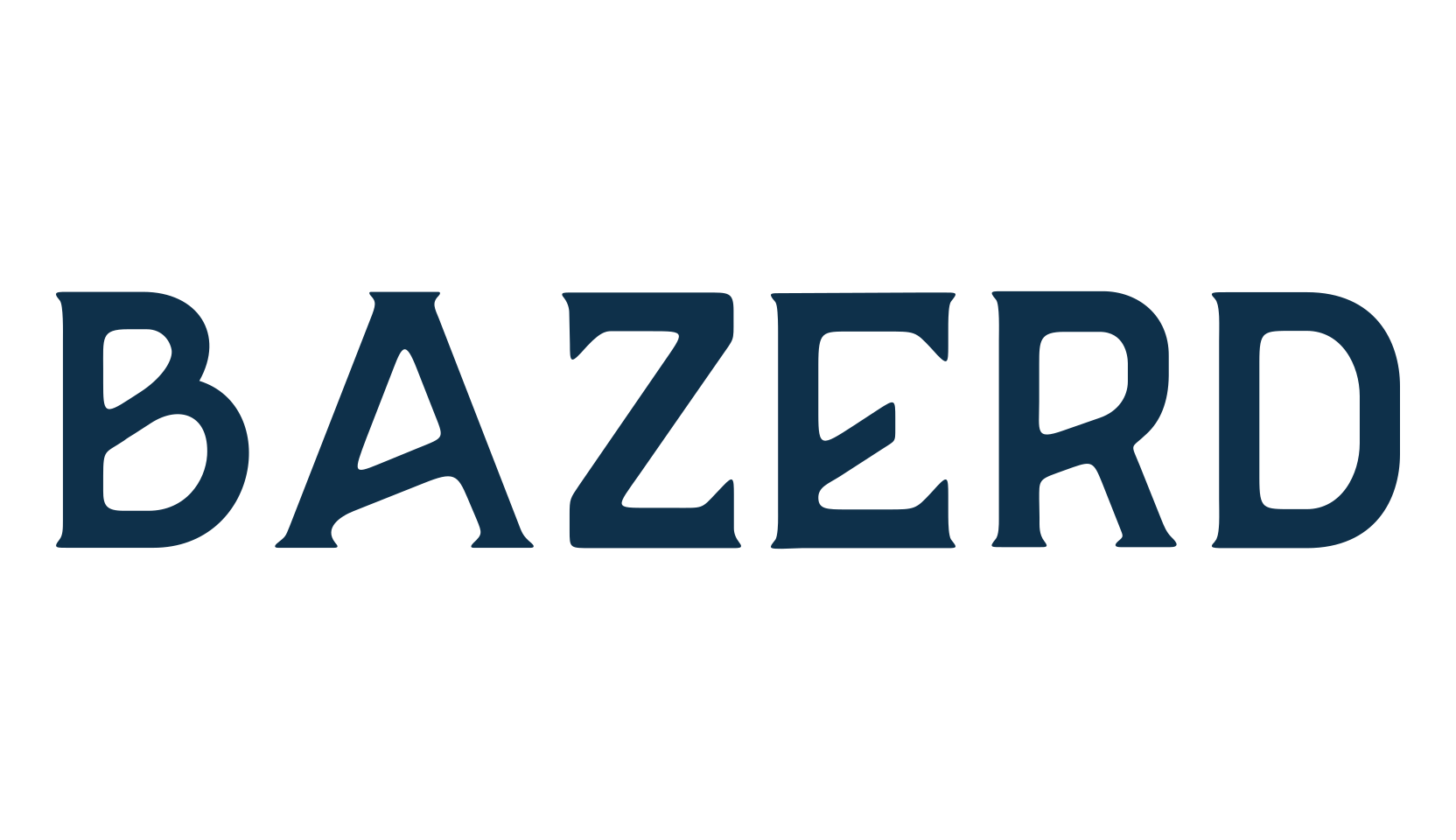 Bazerd, fancy various basic font preview
