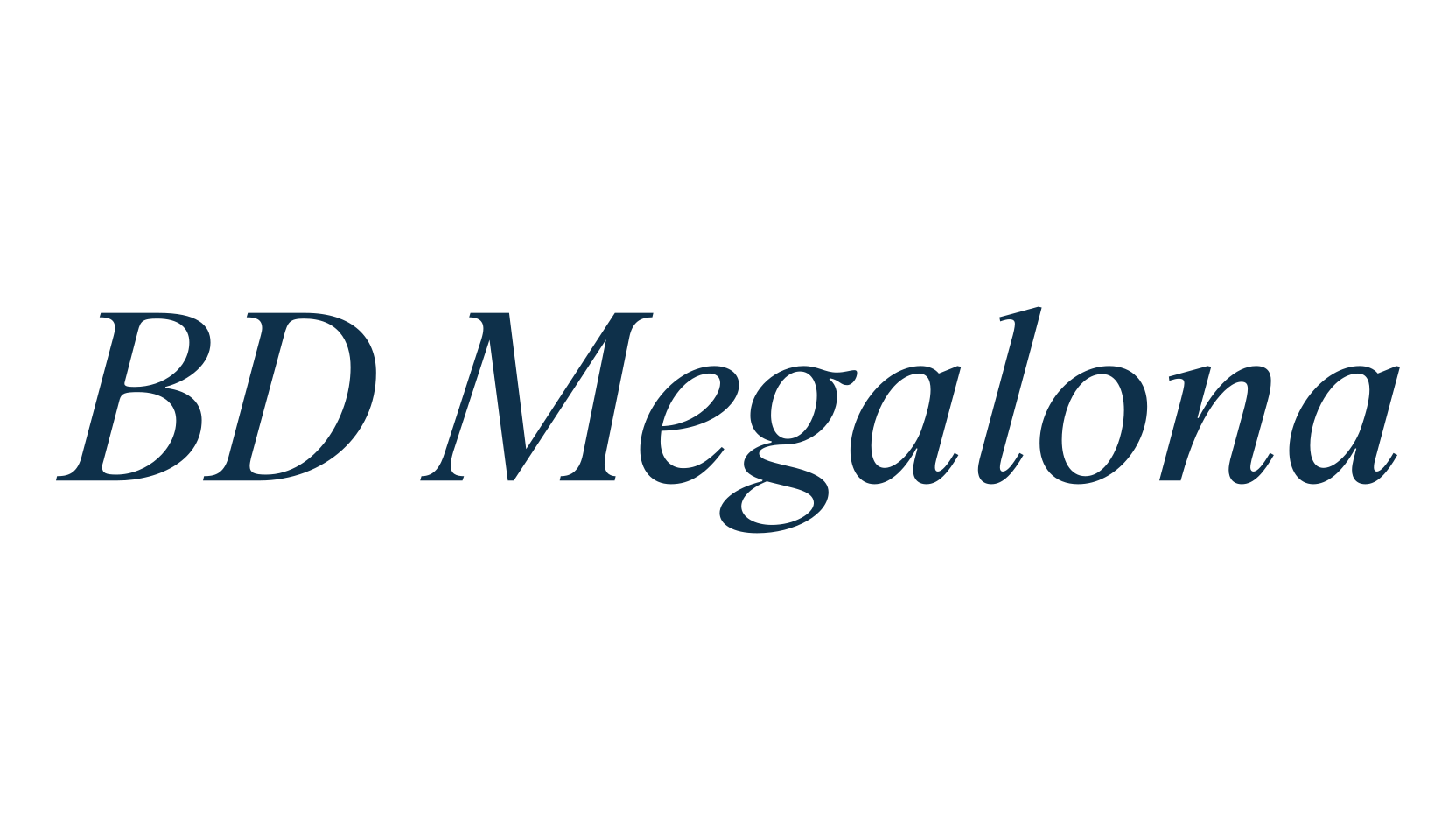 BD Megalona, basic serif font preview
