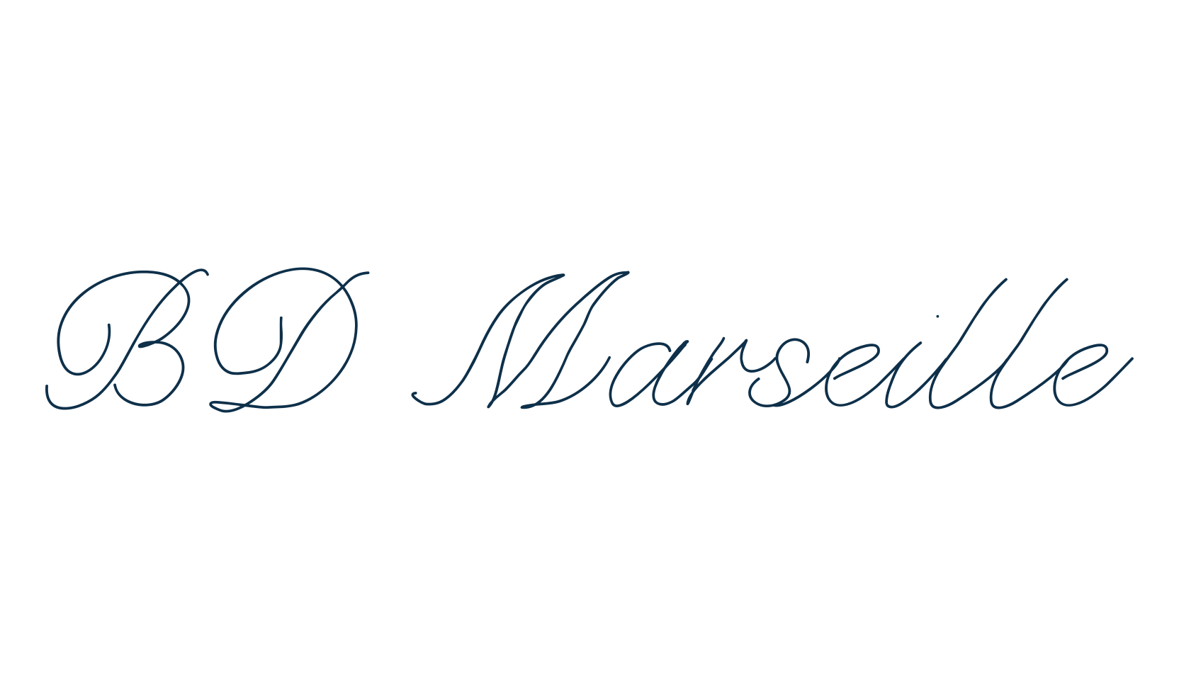 BD Marseille, fancy various decorative script calligraphy font preview