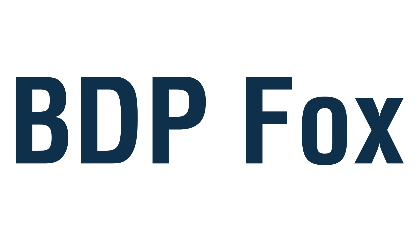 BDP Fox, sans serif font preview