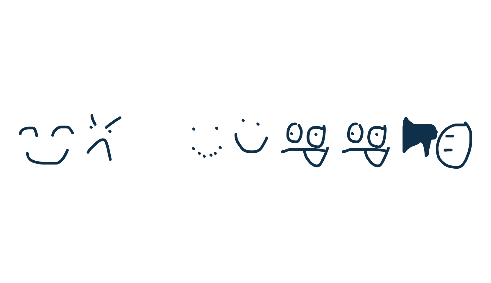 Be Happy, display market font preview