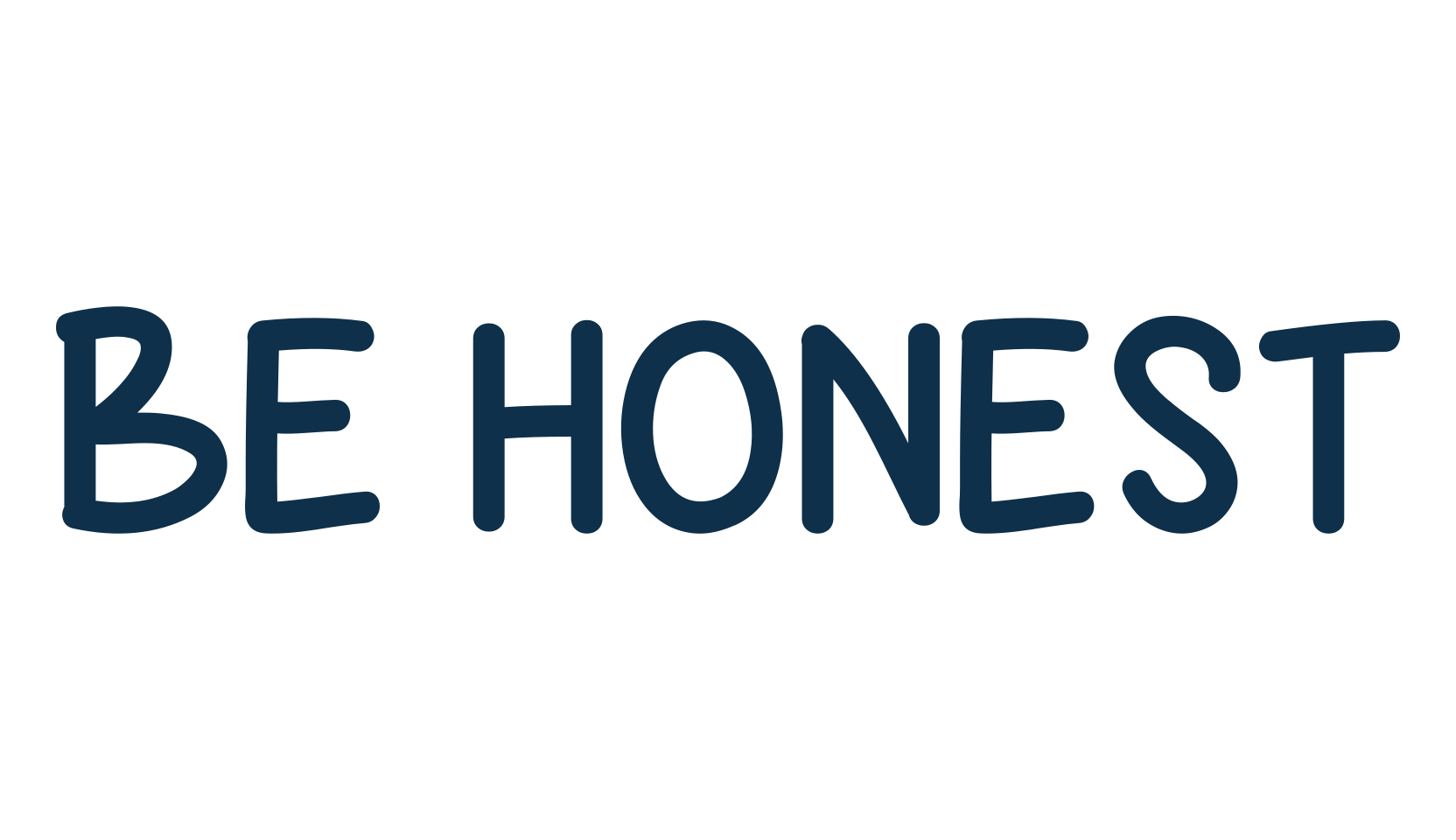 Be Honest, script handwritten fancy decorative calligraphy font preview