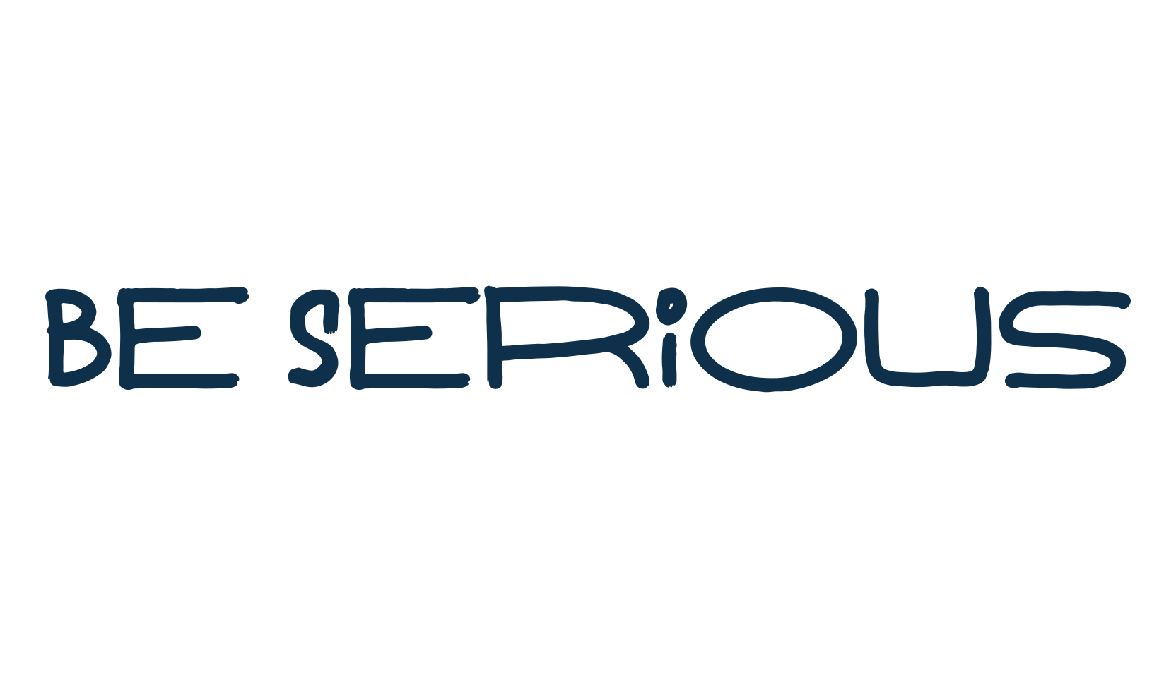 Be Serious, script handwritten fancy decorative calligraphy font preview