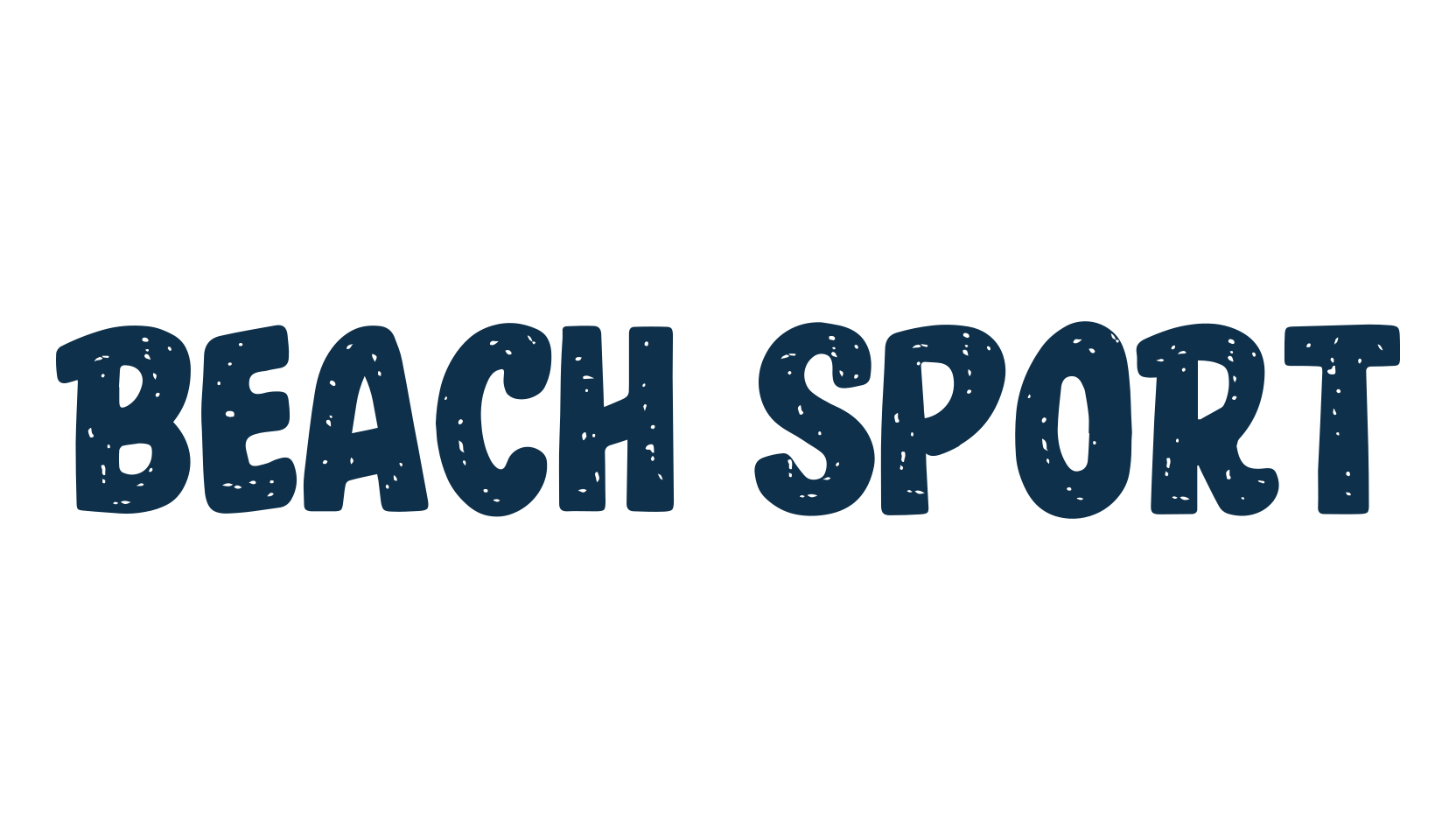 Beach Sport, cartoon font preview
