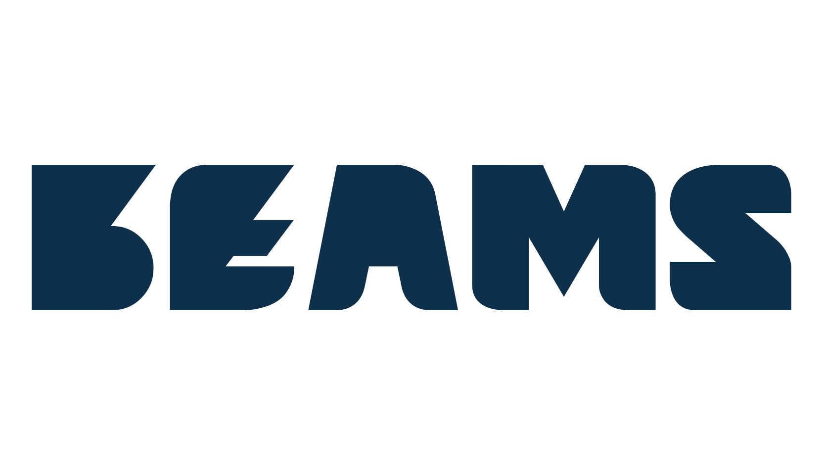 Beams, techno sci-fi font preview