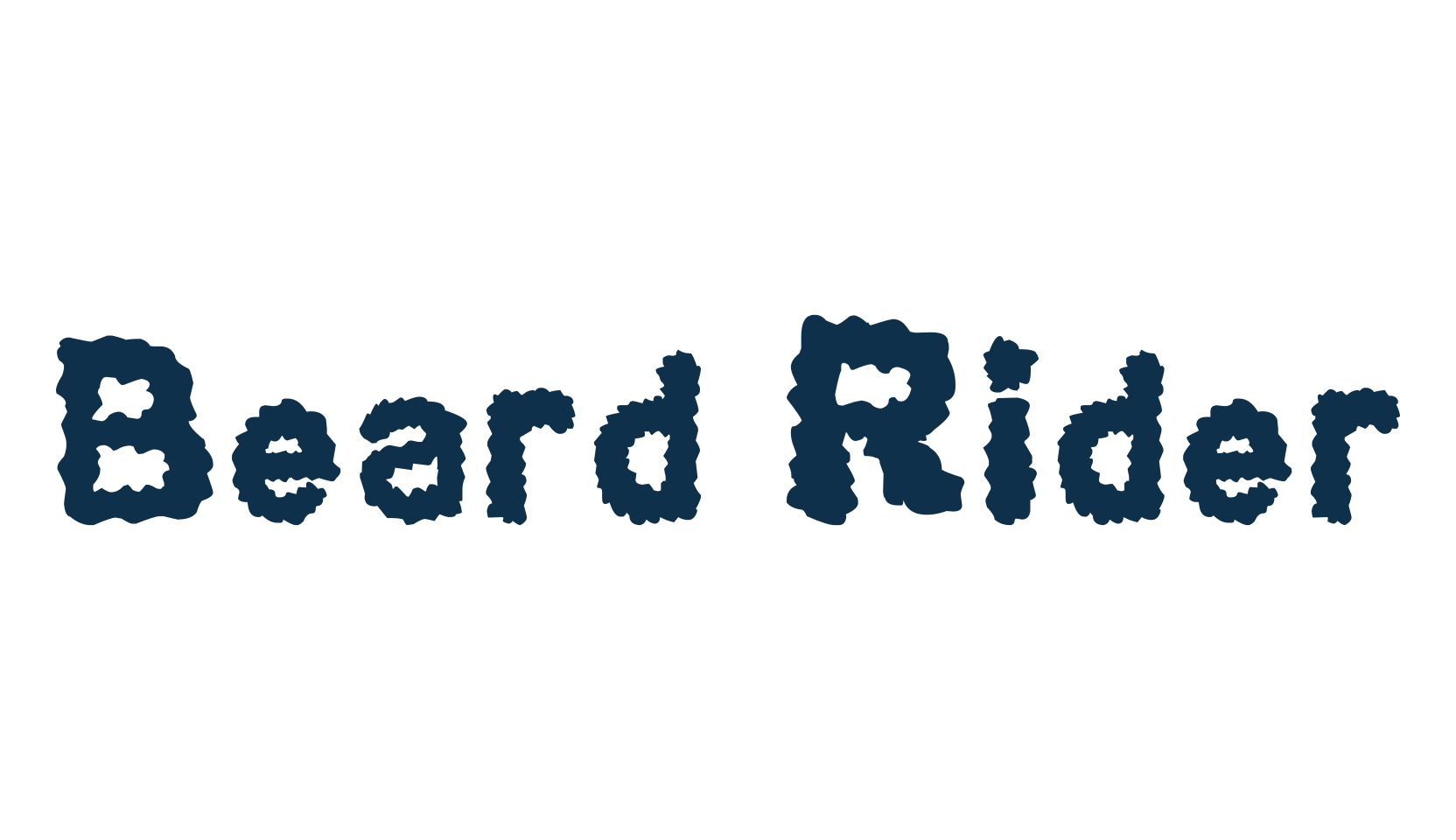Beard Rider, various font preview