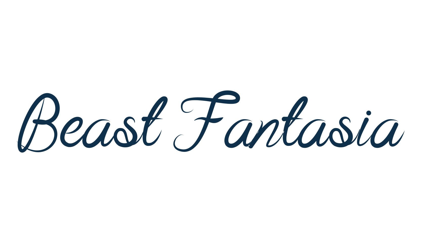 Beast Fantasia, script calligraphy fancy decorative font preview