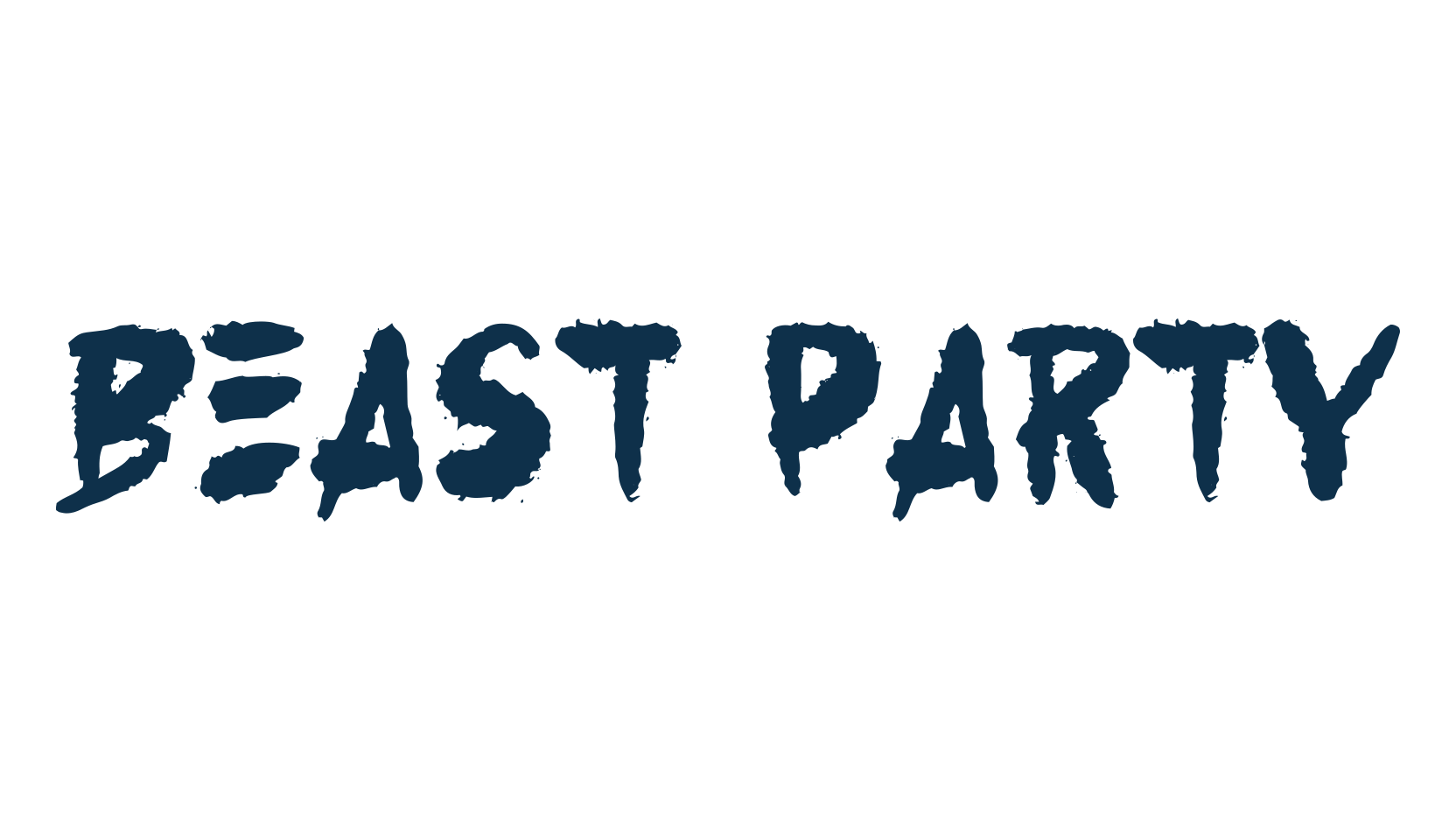 Beast Party, display market font preview