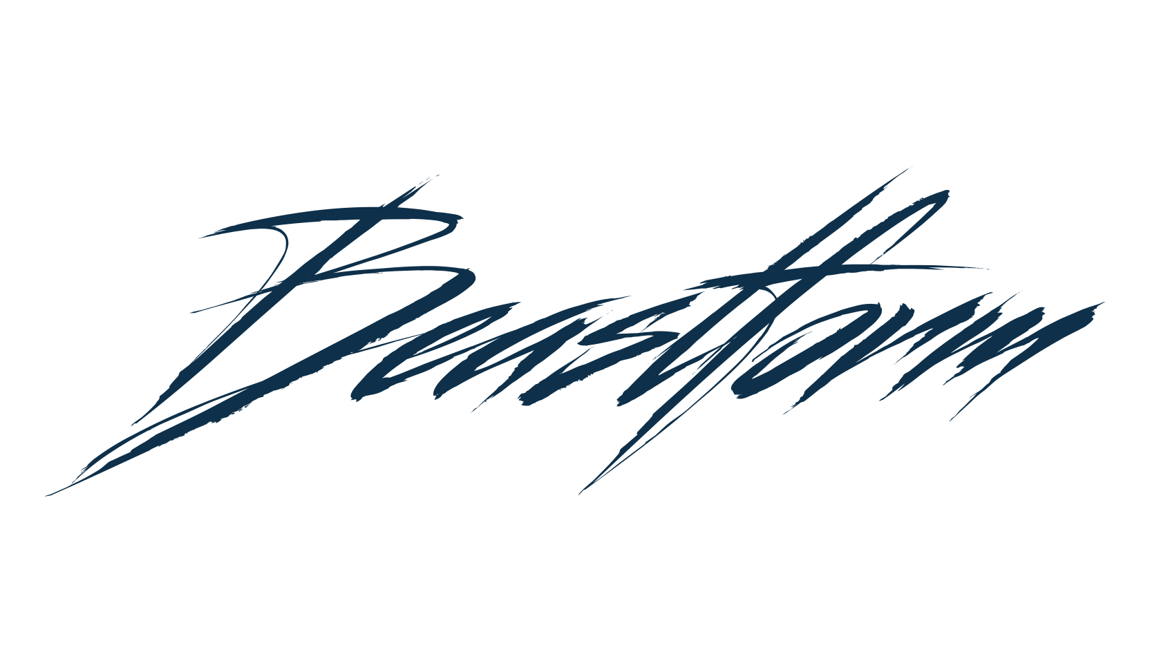Beastform, brush font preview