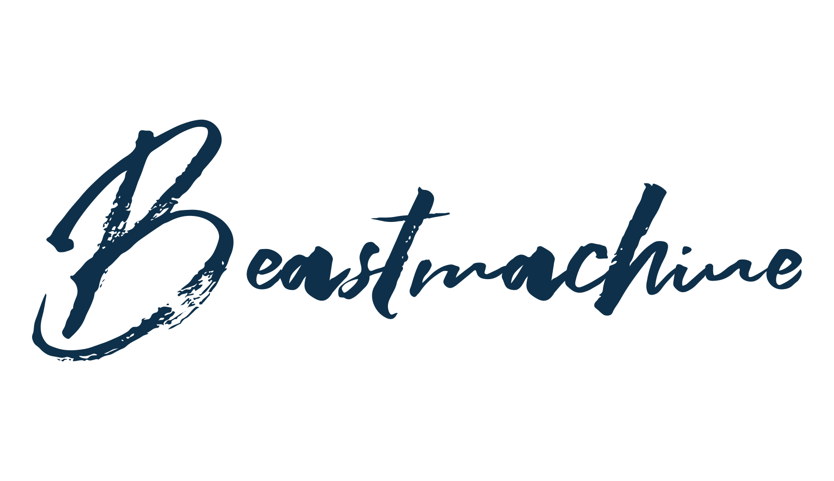Beastmachine, script brush fancy decorative calligraphy font preview