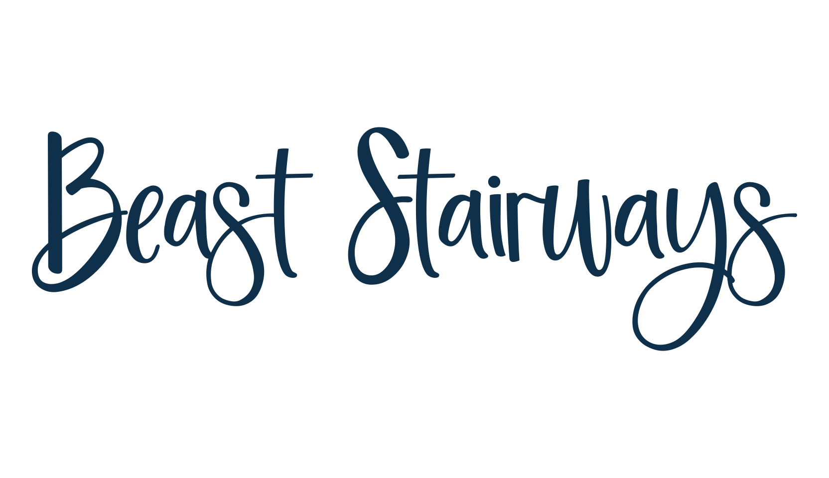 Beast Stairways, display market font preview