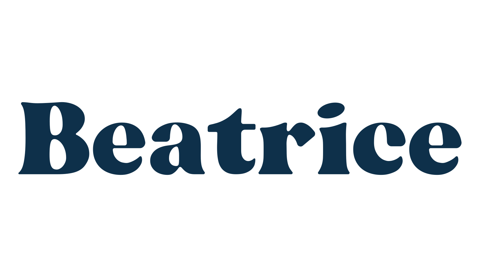 Beatrice, fancy groovy decorative font preview