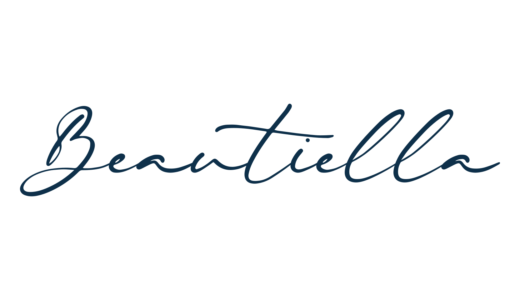 Beautiella, script handwritten fancy decorative calligraphy font preview