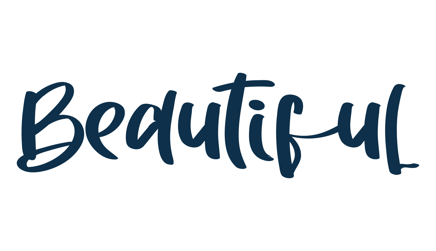 Beautiful (beautiful-3), fancy various decorative script calligraphy font preview