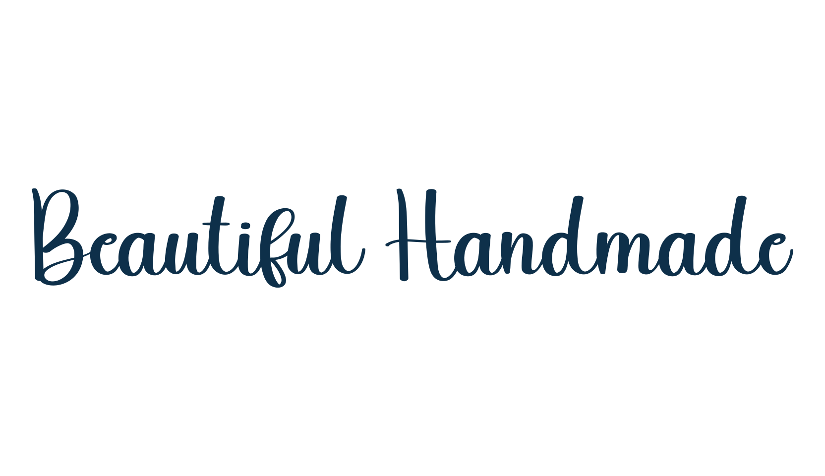 Beautiful Handmade (beautiful-handmade-2), fancy decorative font preview