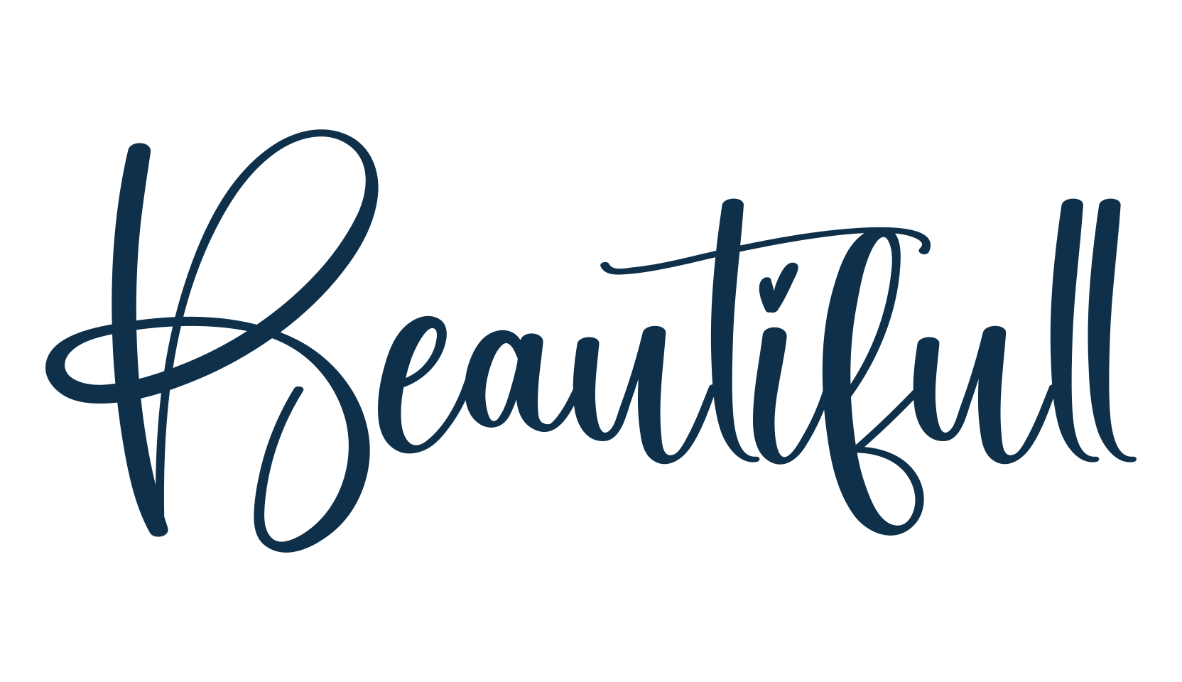 Beautifull (beautifull-2), script handwritten fancy decorative calligraphy font preview