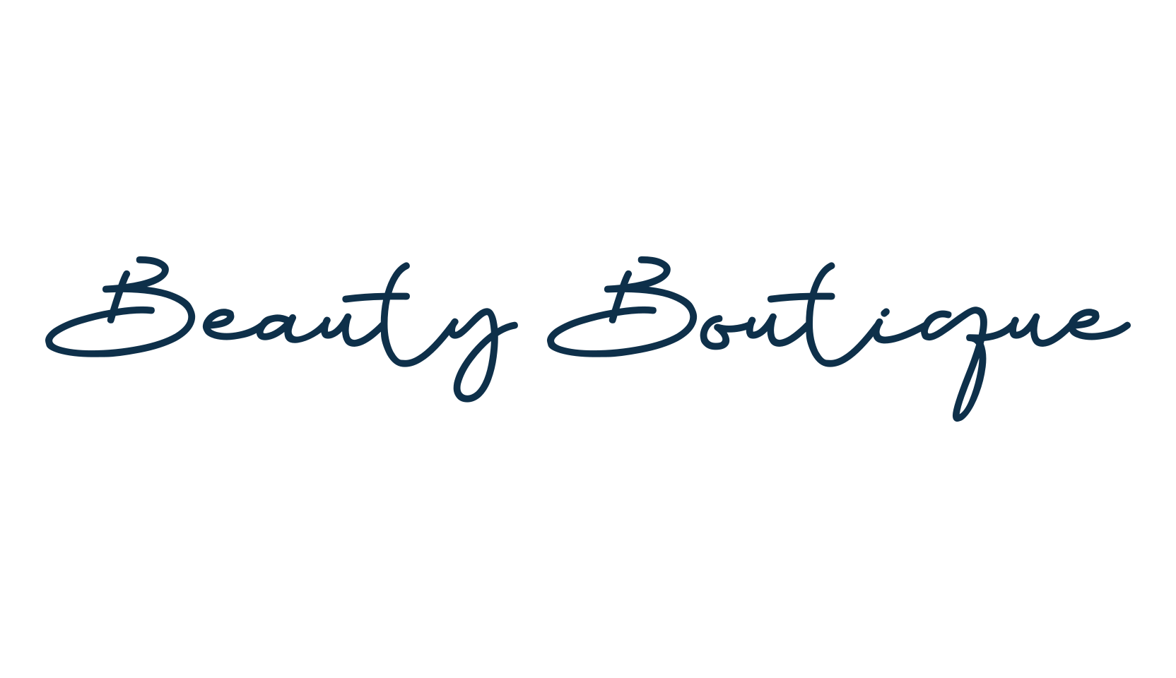 Beauty Boutique, script handwritten fancy decorative calligraphy font preview