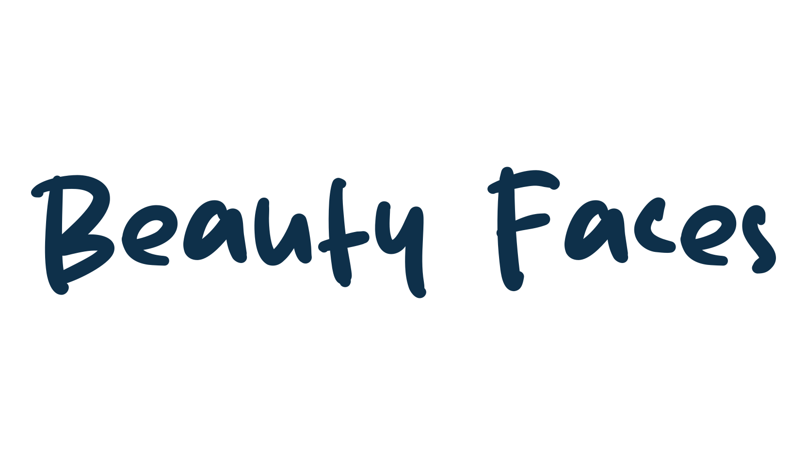 Beauty Faces, script handwritten fancy decorative calligraphy font preview