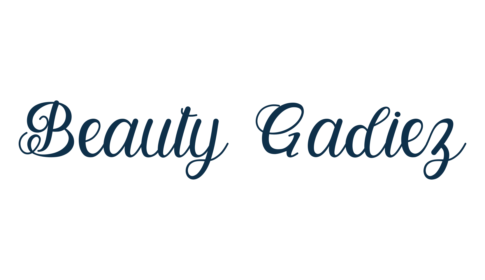 Beauty Gadiez, calligraphy font preview