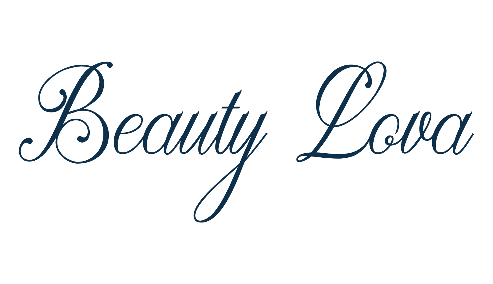 Beauty Lova, script calligraphy fancy decorative font preview