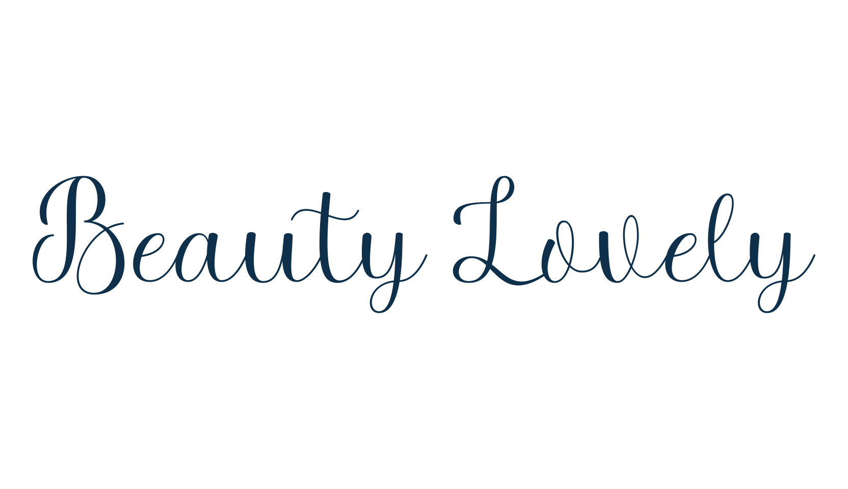 Beauty Lovely, script calligraphy fancy decorative font preview