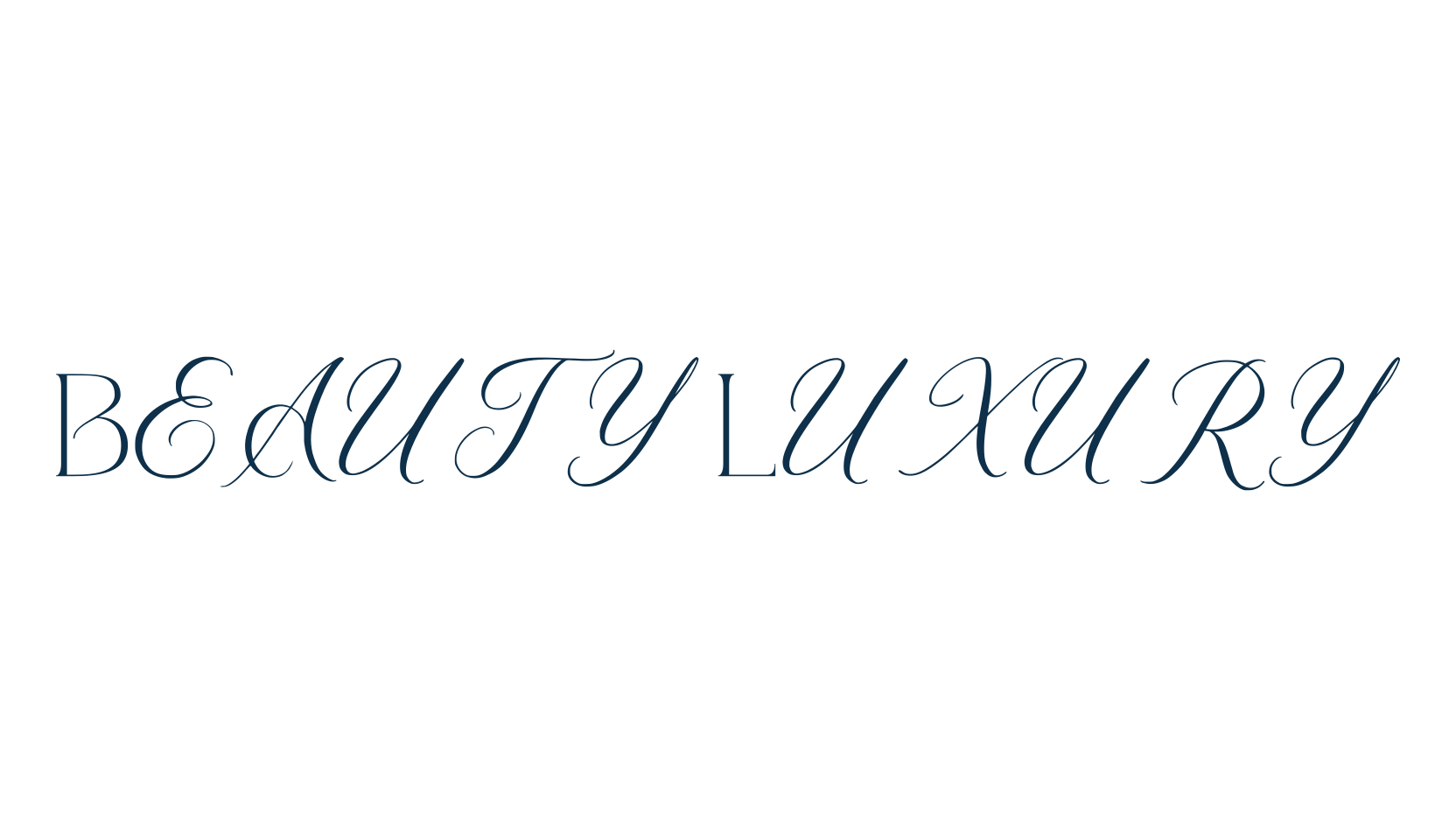 Beauty Luxury, retro font preview