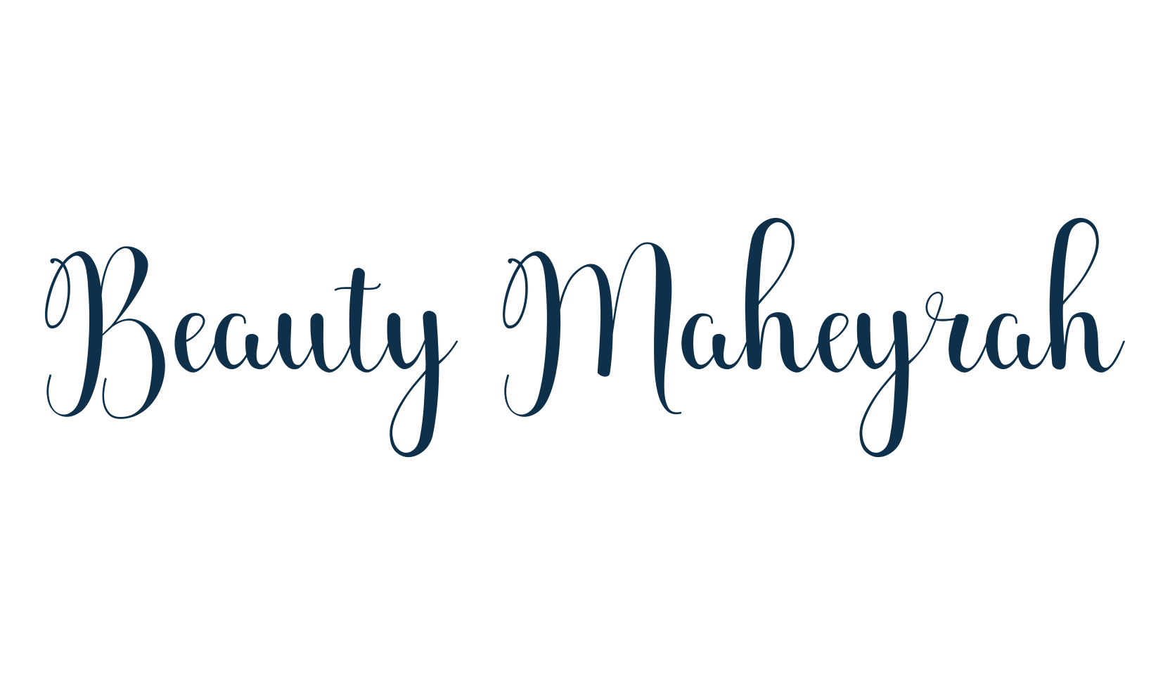 Beauty Maheyrah, script calligraphy fancy decorative font preview