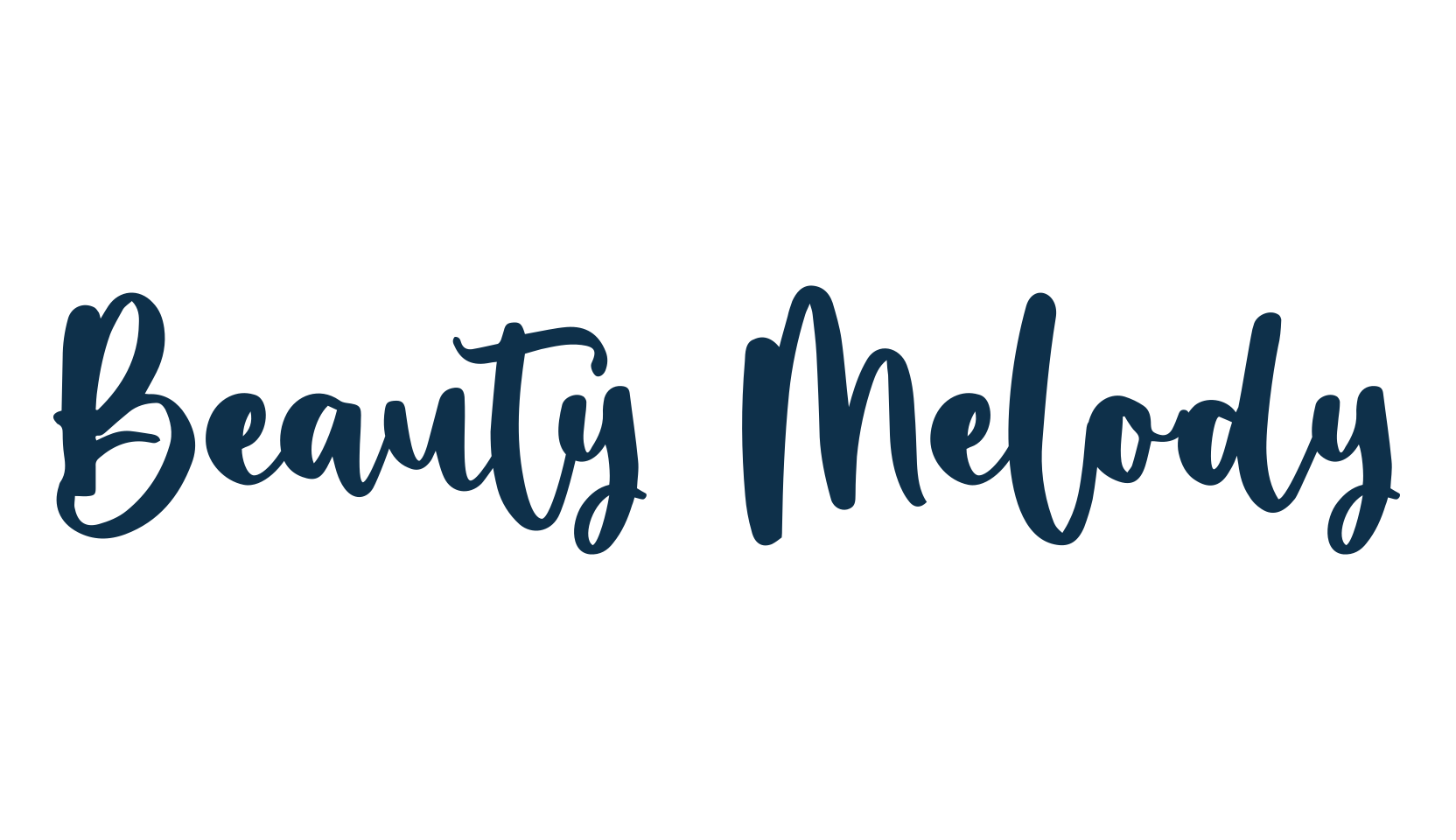 Beauty Melody, fancy decorative font preview