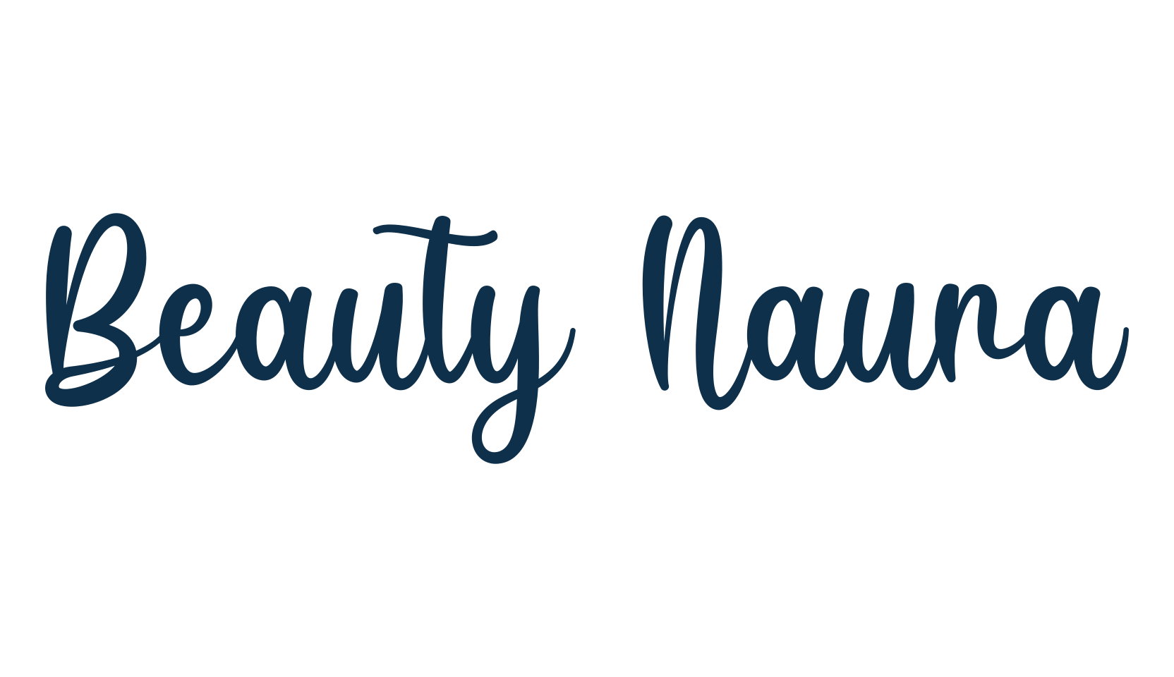 Beauty Naura, script calligraphy fancy decorative font preview