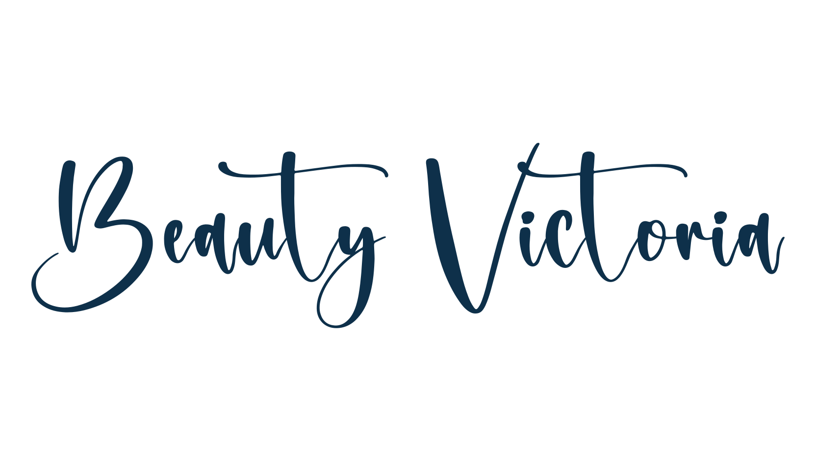 Beauty Victoria, script handwritten fancy decorative calligraphy font preview