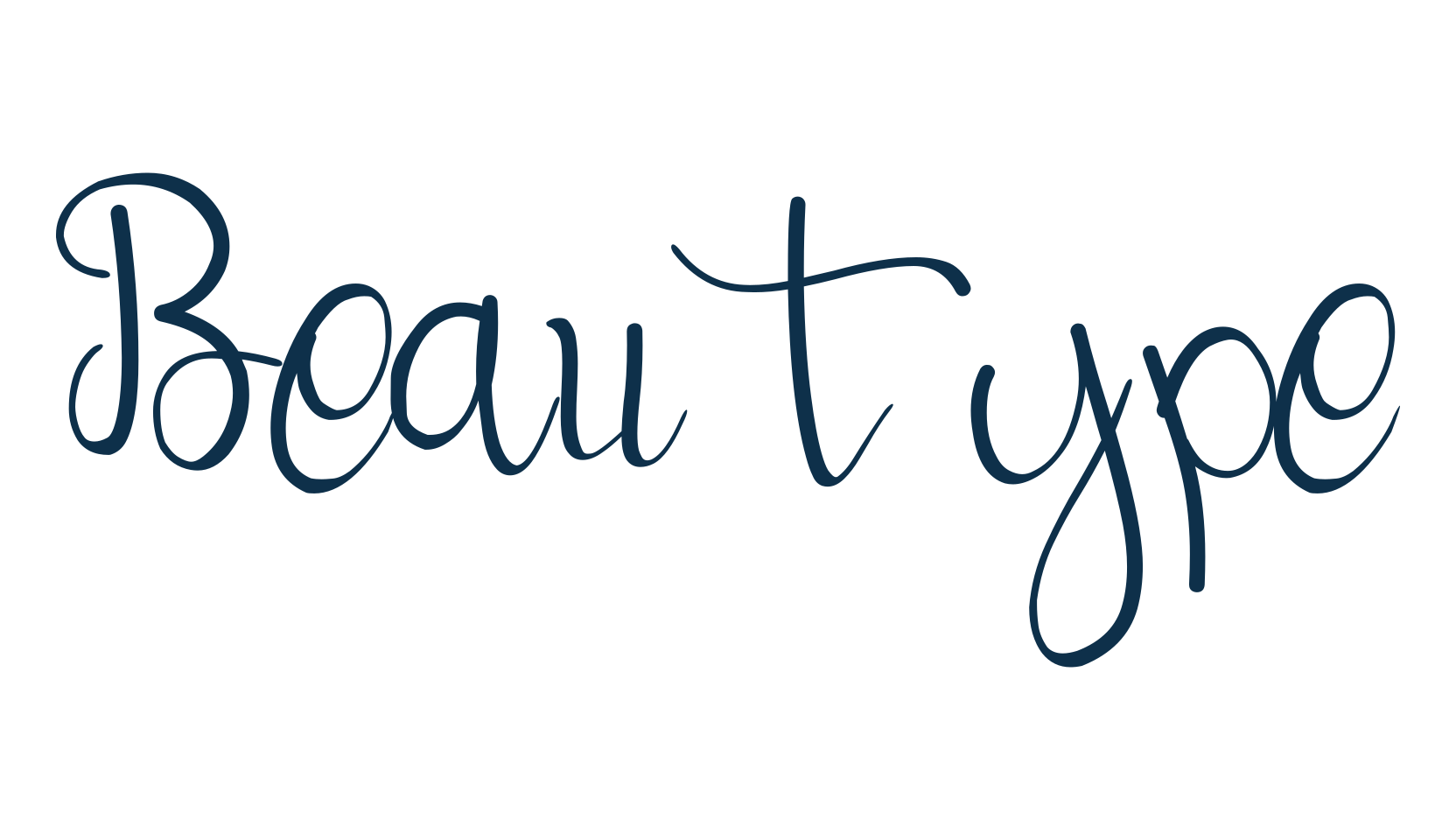 Beautype, various font preview