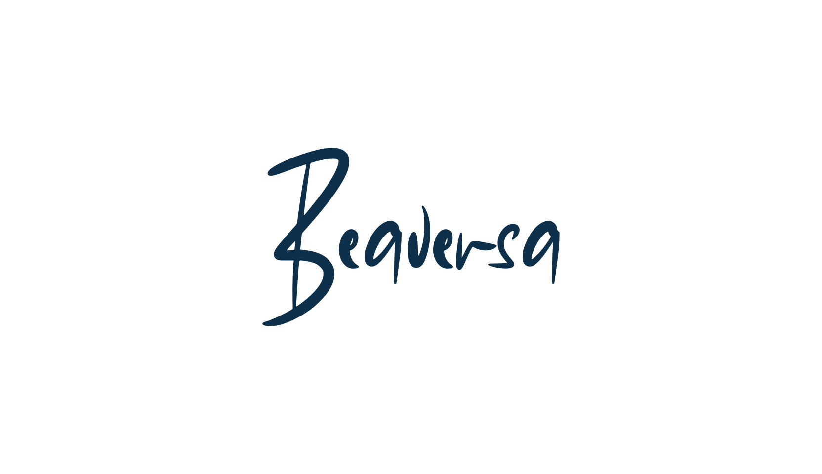 Beaversa, script handwritten fancy decorative calligraphy font preview