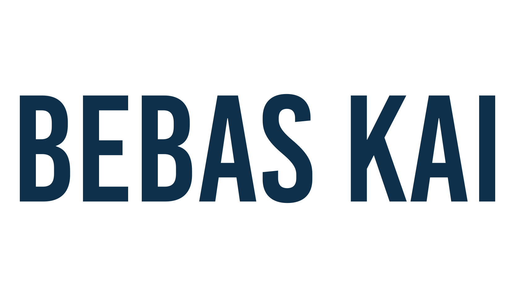 Bebas Kai, sans serif font preview