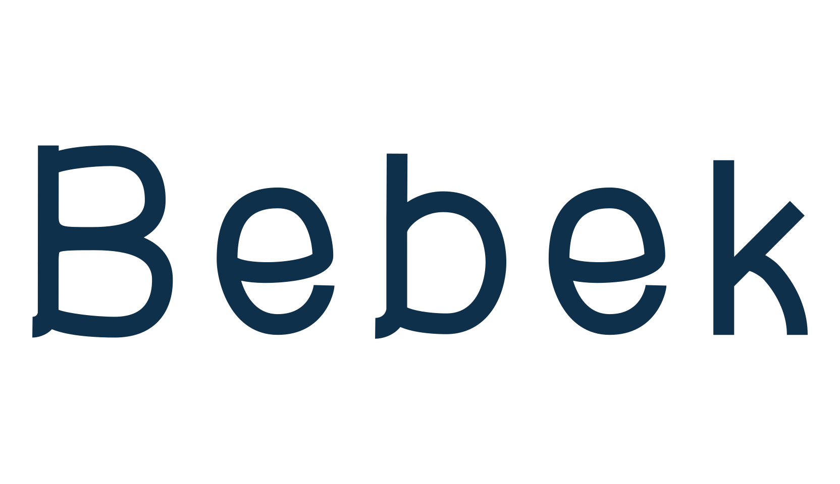 Bebek, fancy various decorative font preview