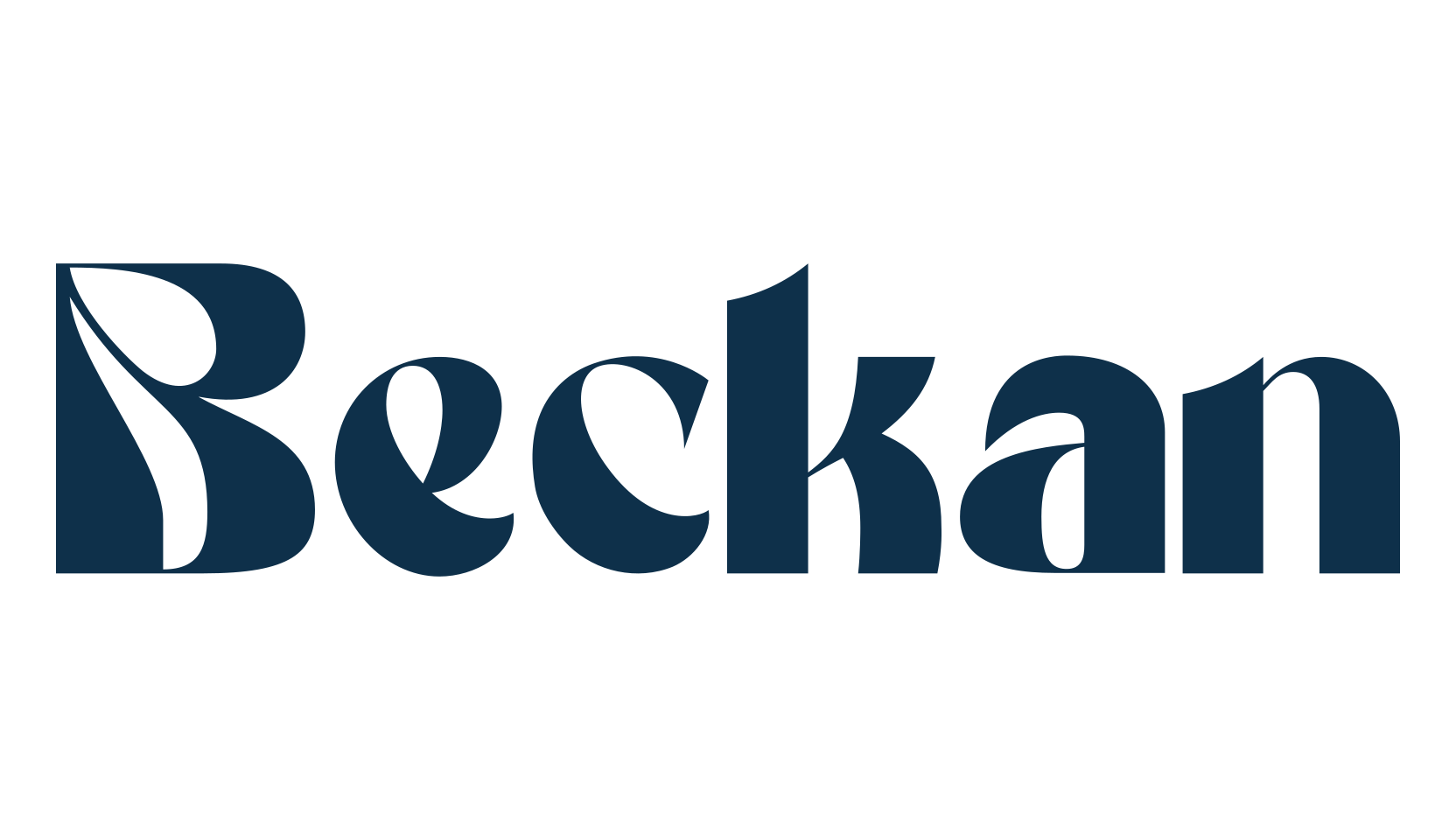 Beckan, retro font preview