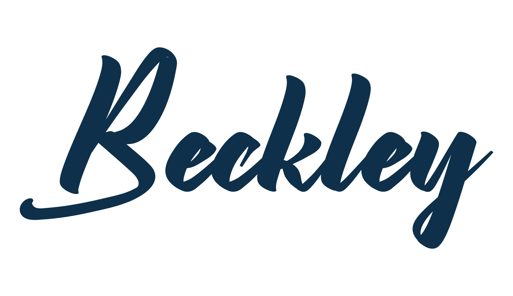 Beckley, fancy decorative font preview