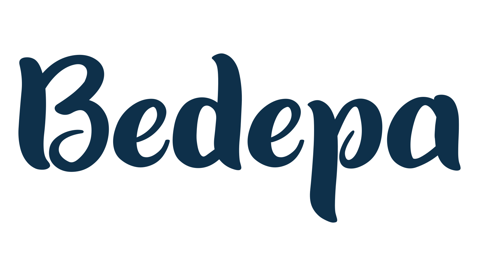 Bedepa, fancy decorative font preview
