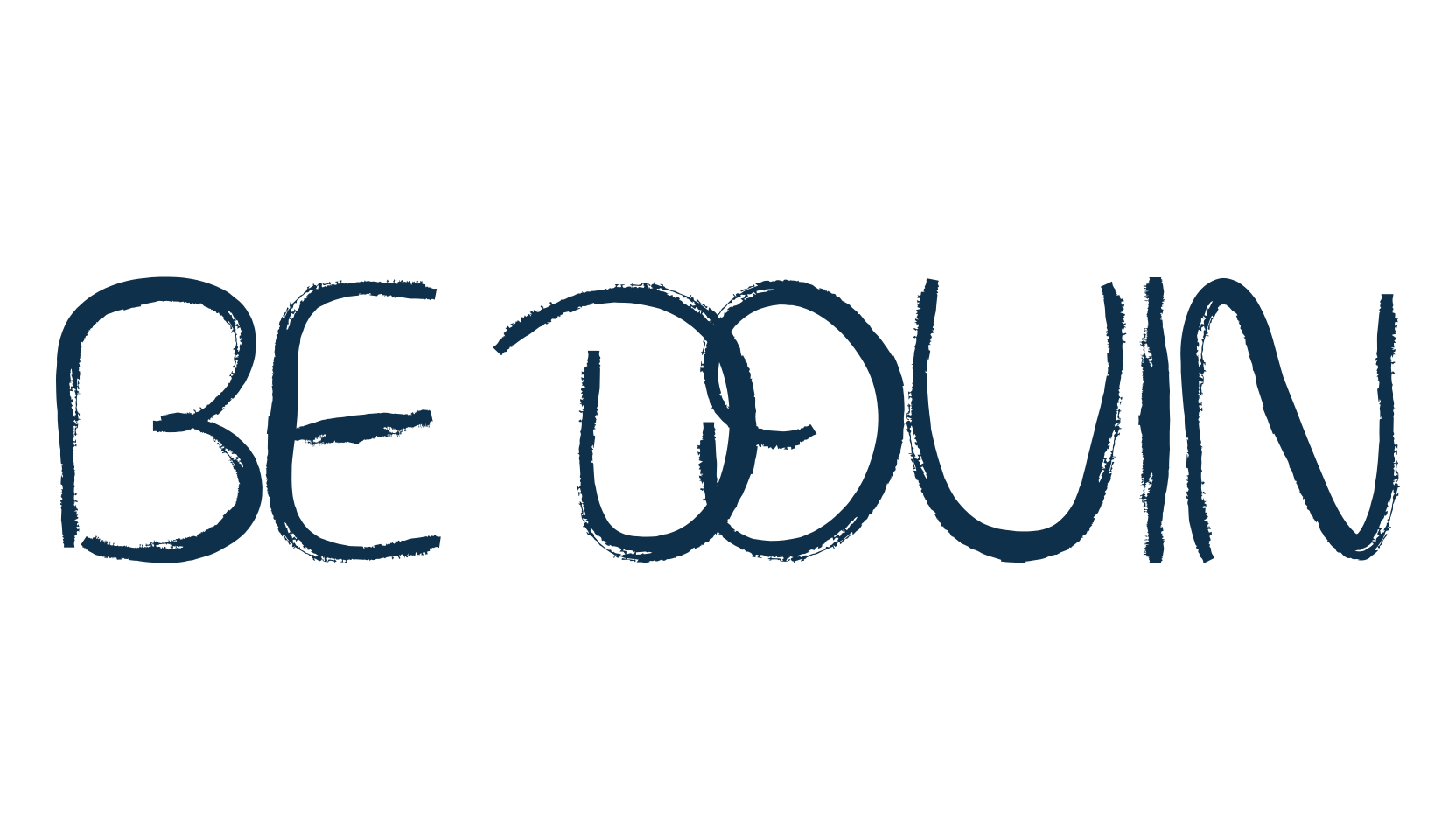 Bedouin, handwriting font preview