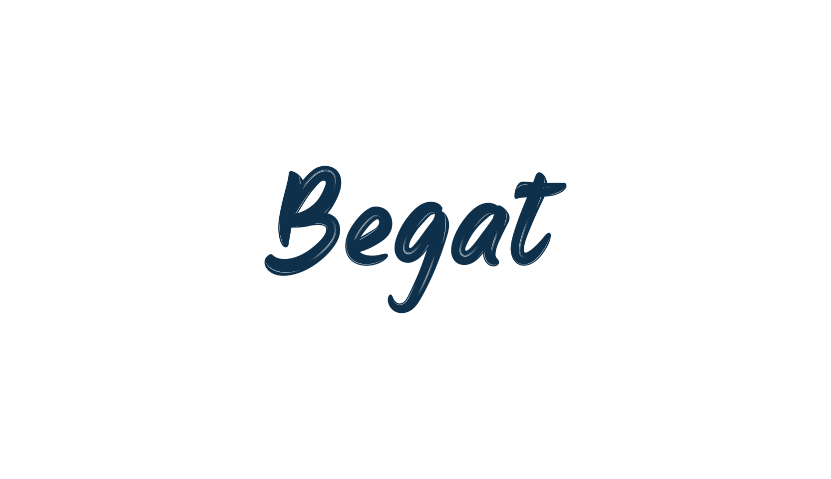 Begat, script brush fancy decorative calligraphy font preview