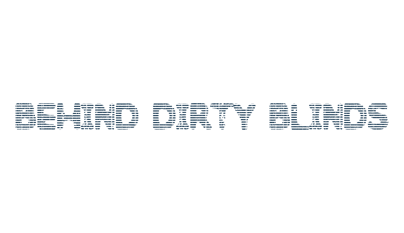Behind Dirty Blinds, fancy eroded decorative font preview