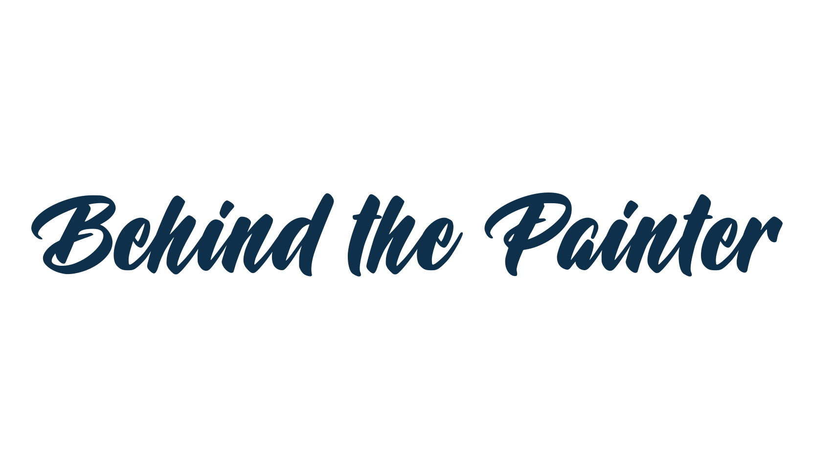 Behind the Painter, various font preview