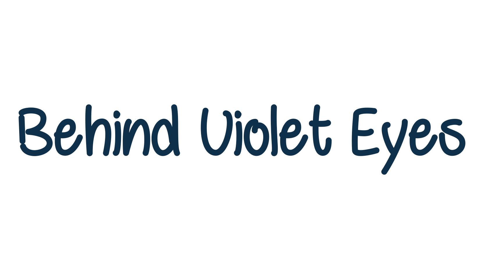 Behind Violet Eyes, script handwritten fancy decorative calligraphy font preview