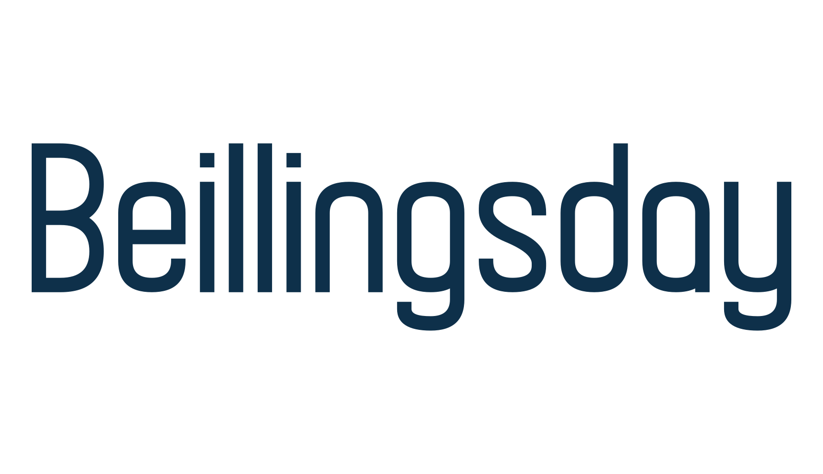 Beillingsday, basic sans serif font preview