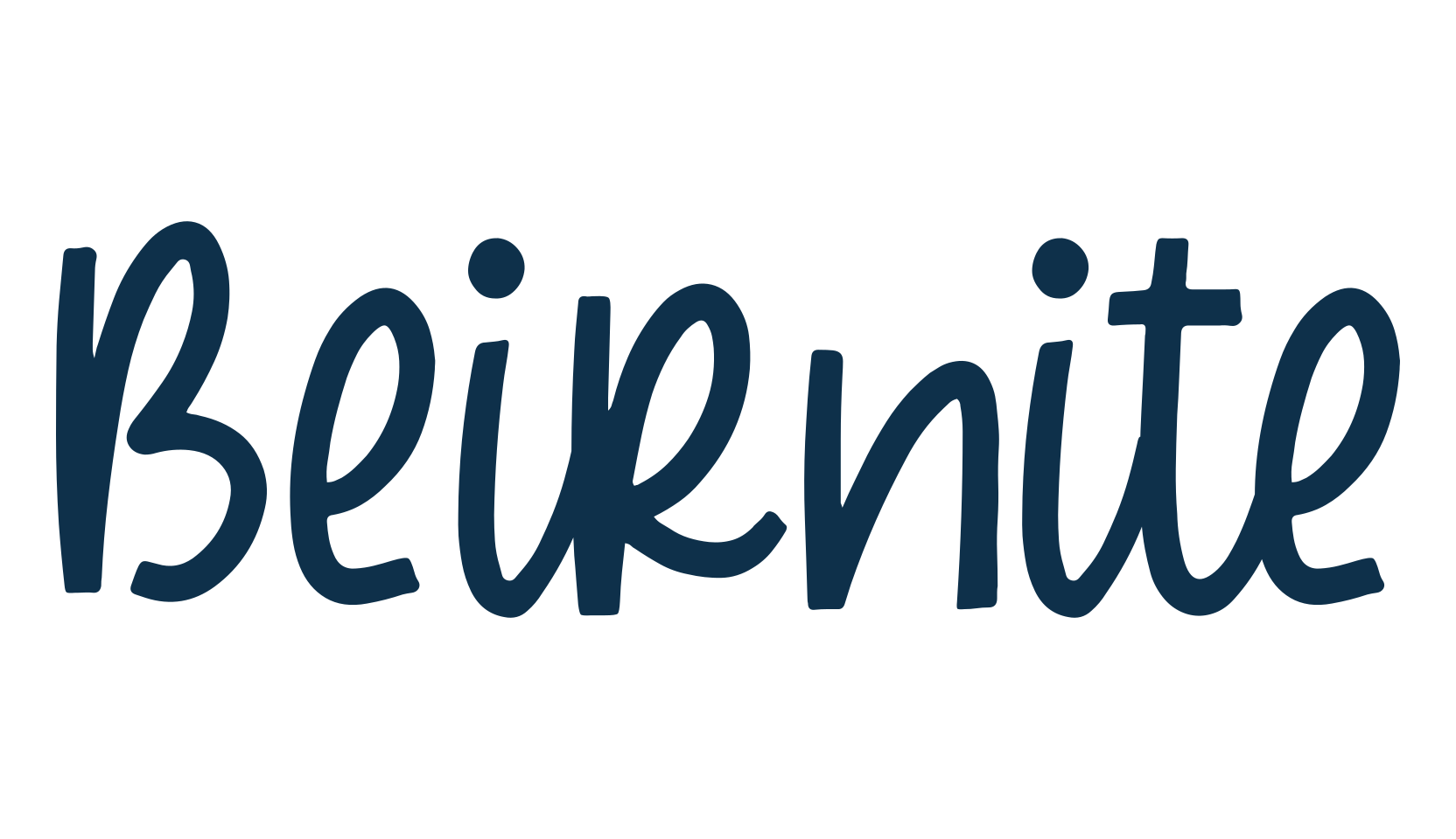 Beirnite, cartoon font preview