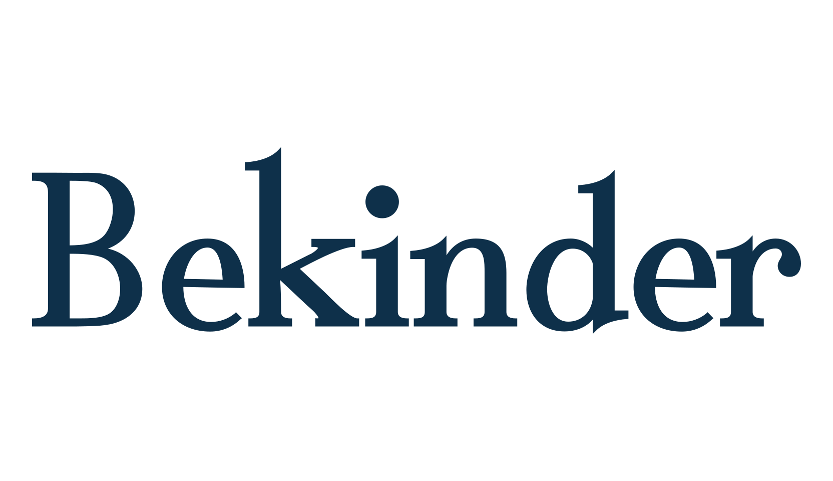 Bekinder, basic serif font preview