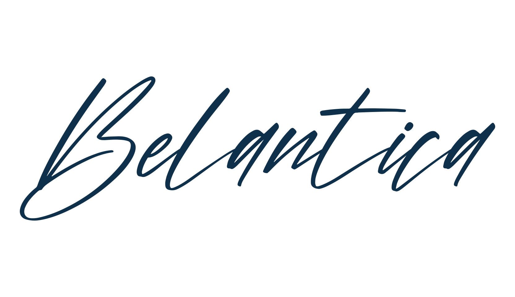 Belantica, script handwritten fancy decorative calligraphy font preview