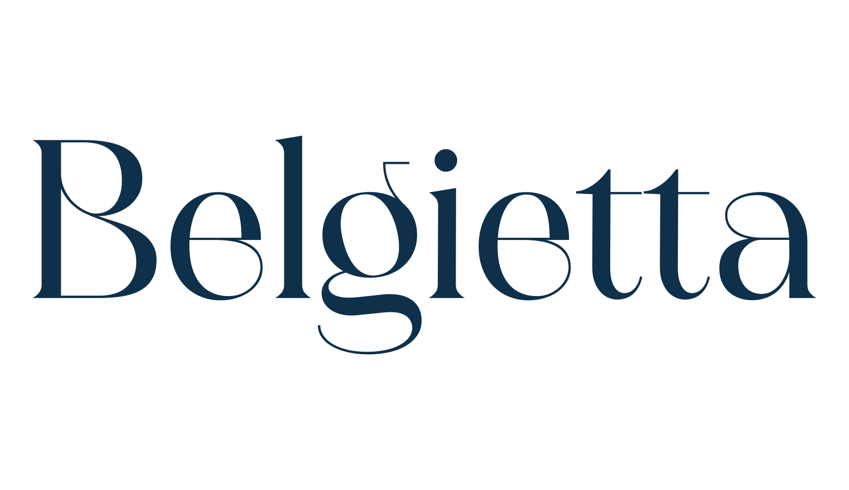Belgietta, basic serif font preview