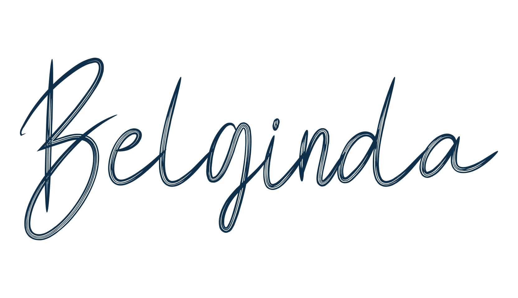 Belginda, script brush fancy decorative calligraphy font preview